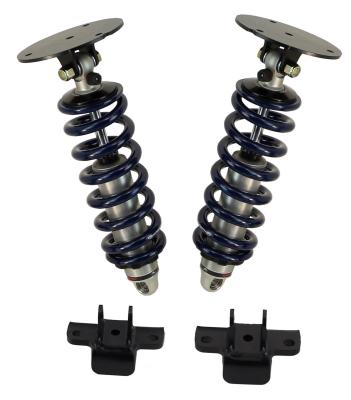 Front HQ Coil-Overs For 2007-2018 Silverado / Sierra 1500 2WD 2019 Legacy and Limited For Use W/ Stock Lower Arms Pair Of Rebound Adjustable Shock s Springs Spring Mounts And Delrin Spring Washers Ridetech