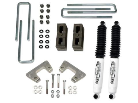 2 Inch Lift Kit 07-18 Silverado/Sierra 1500 EZ-Install w/Rear Lift Blocks and SX8000 Shocks Tuff Country