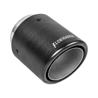 Exhaust Tip Exhaust Tip 4 Inch Rolled Angle Carbon Fiber Fits 3 Inch Tubing Weld On Flowmaster