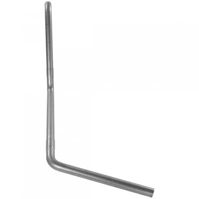 Universal Single Tailpipe Kit 2.50-Inch Universal 4-Piece Aluminized Steel Exhaust Tubing Flowmaster