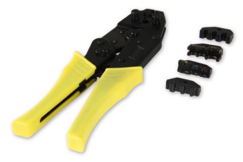 Heavy Duty Professional Crimp Tool 300+ Ratcheting Crimp Tool For Spark Plug Wires And Other Electrical Connectors ACCEL