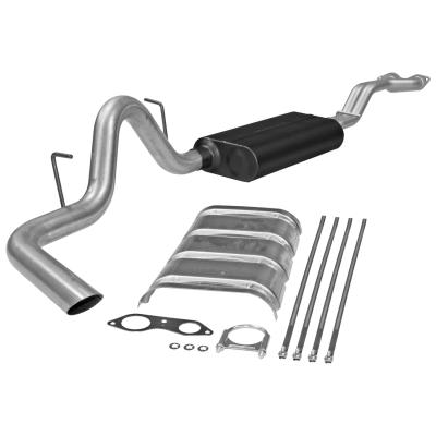 Force Ii Cat-Back Exhaust System 1996-1999 Chevy Tahoe And Gmc Yukon With 5.7L Engine 4 Door Models Mild Sound Flowmaster