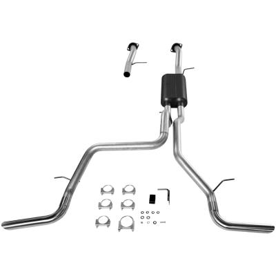American Thunder Cat-Back Exhaust System 2000-2003 Chevrolet Tahoe And Gmc Yukon With 4.8L, 5.3L Engine Fits 2/4 Wheel Drive Moderate Sound Flowmaster