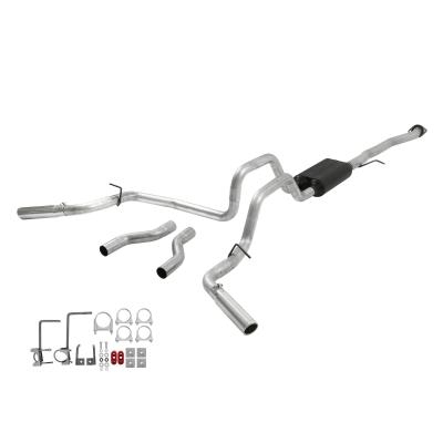 American Thunder Cat-Back Exhaust System Fits 2004-2007 (2007 Classic Only) Silverado/Sierra 1500 Trucks With 4.3L, 4.8L, 5.3L Engine Aggressive To Moderate Sound Flowmaster