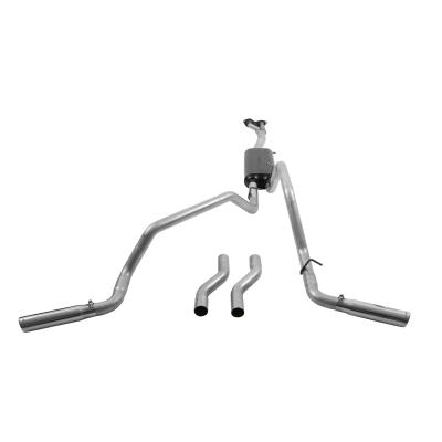 American Thunder Cat-Back Exhaust System Fits 1996-1999 Silverado/Sierra 1500 With 5.7L Engine Extended Cab Aggressive To Moderate Sound Flowmaster