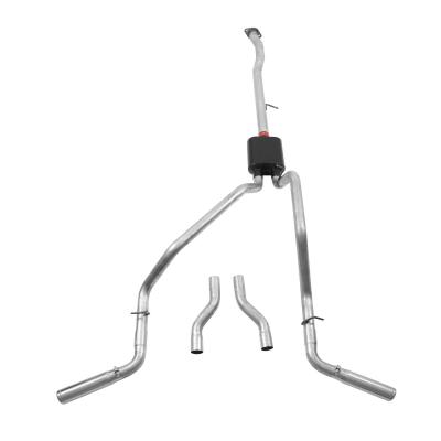 American Thunder Cat-Back Exhaust System 1993-1995 Silverado/Sierra K1500 With 5.0L, 5.7L Engine Aggressive To Moderate Sound Flowmaster