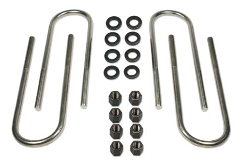 Rear Axle U-Bolts 88-18 Chevy Silverado/GMC Sierra 1500 4WD Lifted w/3 Inch Blocks Tuff Country