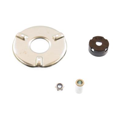 Suspension Shock Absorber Twintube Rear Audi A4 1999-1996 Eye 10.2mm Stem Black Paint B4 OE Replacement Bilstein