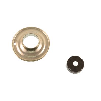 Suspension Shock Absorber Twintube Front Audi A4 2009-2005 A4 Quattro 2009-2005 S4 2009-2004 Clevis Stem Black Paint B4 OE Replacement Bilstein