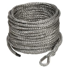Powersports Synthetic Winch Rope 4.8Mmx50 Foot Orange Bulldog Winch