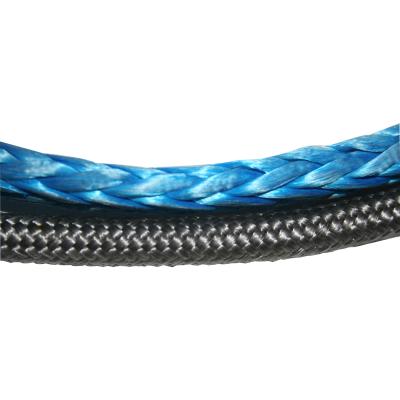 AR Synthetic Winch Line 9.5mm x 100 Foot 9 to 12k Gray Bulldog Winch