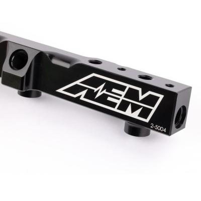 High Volume Fuel Rail. Black. Honda Fits Honda F22A1, F22A4, F22A6, H22A1, H22A4 and H23A1 Engines AEM Electronics