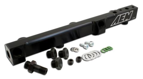High Volume Fuel Rail. Black. Honda Fits Honda F22A1, F22A4, F22A6, H22A1, H22A4 and H23A1 Engines AEM Electronics