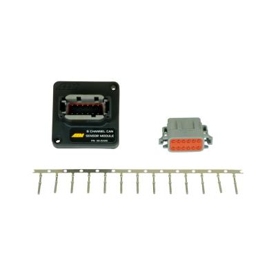 6 Channel CAN Module Converts two analog temp channels, two analog pressure channels, a tach input and fuel level input to AEMnet CANbus AEM Electronics