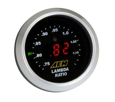 Classic Digital Wideband AFR Gauge (Sensor Not Included) The Original Wideband Air/Fuel Ratio Gauge (No Sensor) AEM Electronics