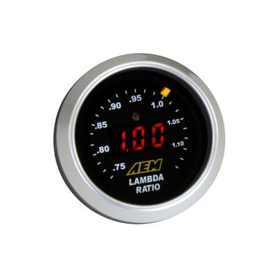 Classic Digital Wideband AFR Gauge Kit The Original Wideband Air/Fuel Ratio Gauge w/Bosch LSU 4.9 Sensor AEM Electronics