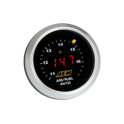 Classic Digital Wideband AFR Gauge Kit The Original Wideband Air/Fuel Ratio Gauge w/Bosch LSU 4.9 Sensor AEM Electronics