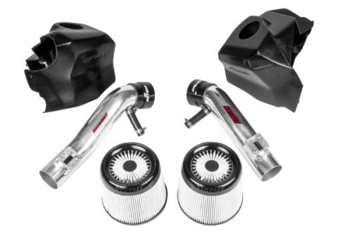 350Z Dual Long Tube Air Intake Kit Gen 2 Z33 Dry Filter For 07-09 Nissan 350Z Stillen
