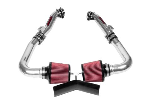 Infiniti G35 Dual Ultra Long Tube Air Intake Kit Gen 3 Oil Filter For 20-08 Infiniti G35 Sedan Stillen