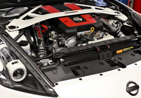 370Z Air Intake Gen 3 Dual Hi Flow Ultra Long Tube Z34 Oil Filter for 09-20 Nissan 370Z Stillen