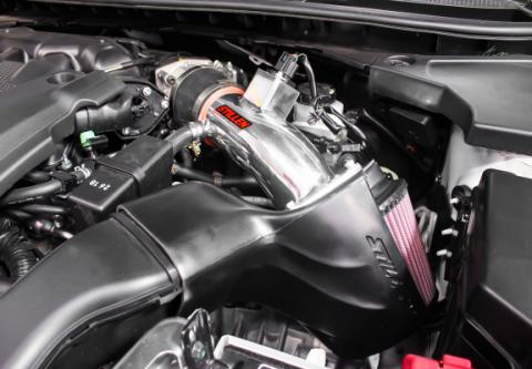 Nissan Maxima Air Intake Hi Flow w/ Fitted Polyurethane Air Duct A35 Oil Filter For 09-15 Nissan Maxima Stillen