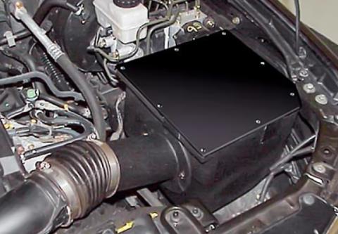 Nissan Titan/Armada/Infiniti QX56 Hi-Flow Intake Enclosed Air Box Oil Filter For 04-15 Nissan Titan, Nissan Armada , Infiniti QX56 Stillen