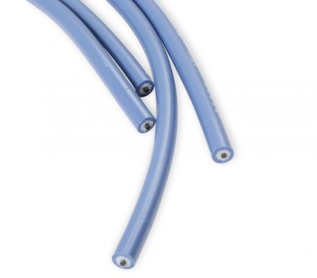 Spark Plug Wire Set- 8MM Blue Wire With Blue 90 Deg Boots 4041B, Spark Plug Wires, Super Stock, Spiral Core, 8Mm, Blue, Set ACCEL