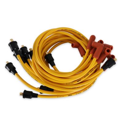 Spark Plug Wire Set- Super Stock Graphite Core 8Mm- Chevy/ Gmc V8 1955-74-Yellow This 8MM Custom Fit Super Stock Spark Plug Wire Set Fits Select Chevy And Gmc V8 Engines 1955-74 ACCEL
