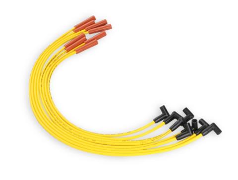 Spark Plug Wire Set Super Stock Graphite Core 8MM Chevy / Gmc 454 Yellow This 8MM Custom Fit Super Stock Spark Plug Wire Set Fits Select Chevy / Gmc 454 Applications ACCEL