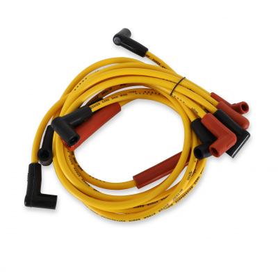 Spark Plug Wire Set Super Stock Graphite Core 8MM Chevy/Gmc/Olds 4.3L V6-Yellow ACCEL