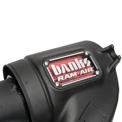 Ram-Air Cold-Air Intake System Oiled Filter 15-17 Ford F150 5.0L Banks Power