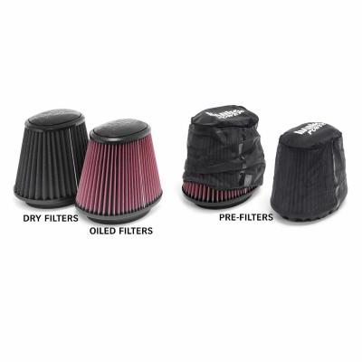 Ram-Air Cold-Air Intake System Dry Filter 94-02 Dodge 5.9L Banks Power