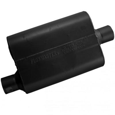 40 Series Chambered Muffler 40 Series 2.50 Offset In 2.50 Center Out Aggressive Sound Flowmaster