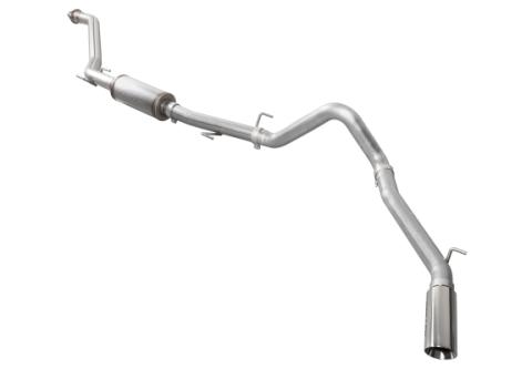 24-Present Toyota Tacoma Side Exit Cat Back Exhaust with Polished Tip Stillen