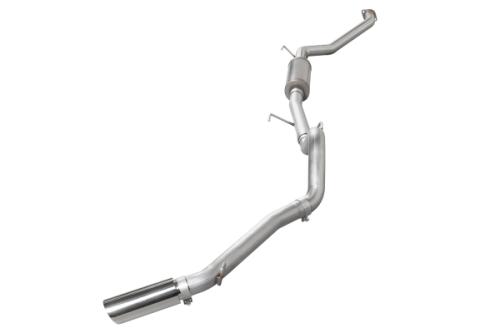 24-Present Toyota Tacoma Side Exit Cat Back Exhaust with Polished Tip Stillen