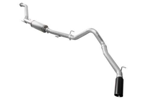 24-Present Toyota Tacoma Side Exit Cat Back Exhaust with Black Tip Stillen