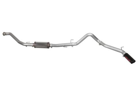 24-Present Toyota Tacoma Side Exit Cat Back Exhaust with Black Tip Stillen
