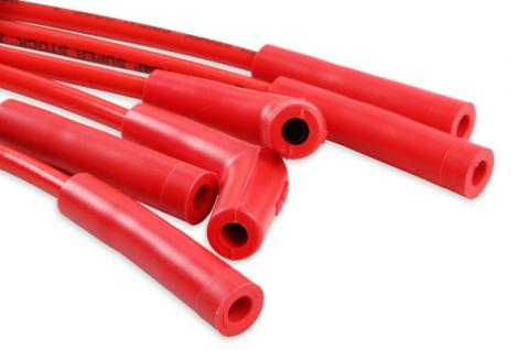 Spark Plug Wire Set Super Stock Spiral Core 8MM Jeep L6 Red These 8MM Custom Fit Super Stock Spiral Core Spark Plug Wires Fit Select Jeep L6 Applications ACCEL