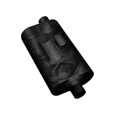 Super 50 Series Chambered Muffler Super 50 2.50 Center In 2.50 Offset Out Mild Sound Flowmaster