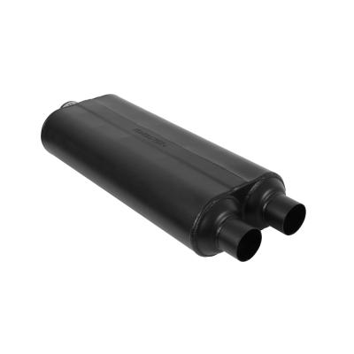 70 Series Chambered Muffler 70 Series 3.00 Center In 2.50 Dual Out Mild Sound Flowmaster