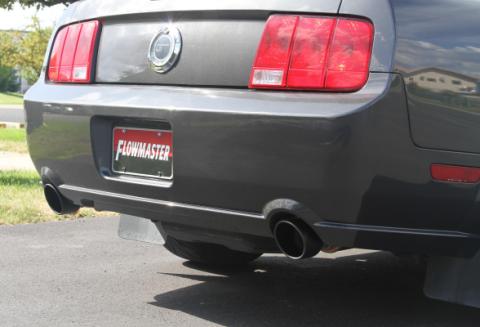 Flow Fx Axle-Back Exhaust System 2005-2010 Ford Mustang Gt, Shelby Gt, Gt500, California Special And Bullitt Cars With 4.6L And 5.4L Engines Aggressive To Moderate Sound Flowmaster