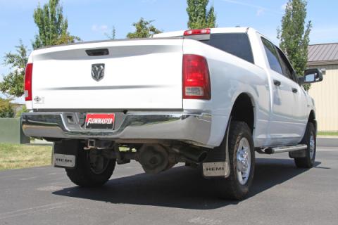Flow Fx Cat-Back Exhaust System Fits 2003-2012 Dodge Ram 2500/3500 5.7L Engine, 2/4 Wd, All Wb &amp; 2006-2008 Dodge Ram 1500 Megacab With 5.7L Engine Moderate Sound Flowmaster