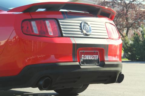 Flow Fx Axle-Back Exhaust System 2011-2012 Ford Mustang Gt 5.0L Coupes &amp; Convertibles. Also Fits 2012 Mustang Boss 302 Model Moderate Sound Flowmaster