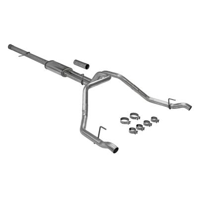 Flow Fx Cat-Back Exhaust System Fits 2019-2023 Silverado/Sierra 1500 6.2L V8 Flow Fx 3.5 Inch To Dual 2.5 Inch Cat-Back, Dual Rear Exit, Stainless Steel Exhaust System Flowmaster