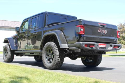 Flow Fx Cat-Back Exhaust System Fits 2020-2025 Jeep Gladiator With 3.6L Engine, 409 Stainless Steel, Single Exit With Black Tip Aggressive To Moderate Sound Flowmaster