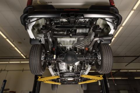 Flow Fx Cat-Back Exhaust System Fits 20-26 GM 2500Hd/3500Hd 6.6L Gas Engine Ffx Cat-Back Single Exit Exhaust System, 409 Stainless Steel Flowmaster