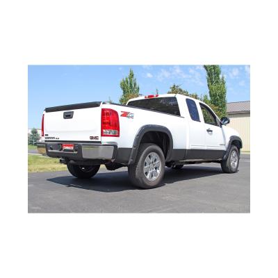 Flow Fx Cat-Back Exhaust System 2009-2013 Silverado/Sierra 1500 5.3L V8 Flow Fx 3.0 Inch To Dual 2.5 Inch Cat-Back, Dual Side Exit, 409 Stainless Steel Exhaust System With Black Tips Flowmaster