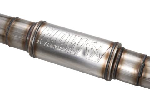 Flow Fx Direct Fit Muffler Fits 17-26 Ford F250/F350 6.2L, 6.8L, 7.3L Gas Ffx Direct Fit Muffler Exhaust System, 409 Stainless Steel Flowmaster