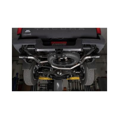 Flow Fx Cat-Back Exhaust System Fits 2024-2025 Toyota Tacoma 2.4-Liter, All Wheelbases, Flowfx Dual Out Side Cat-Back Exhaust System, Stainless Steel – Moderate Sound Flowmaster