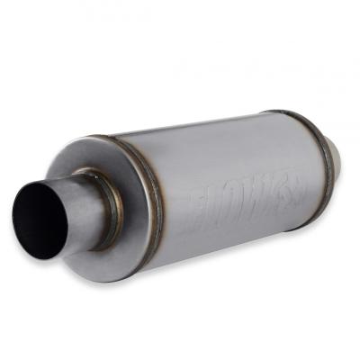 Flow Fx Muffler Flow Fx Muffler 3.0 In/Out 6-Inch Round Body Moderate Sound Stainless Steel Flowmaster